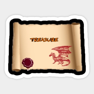 Treasure dragon Sticker